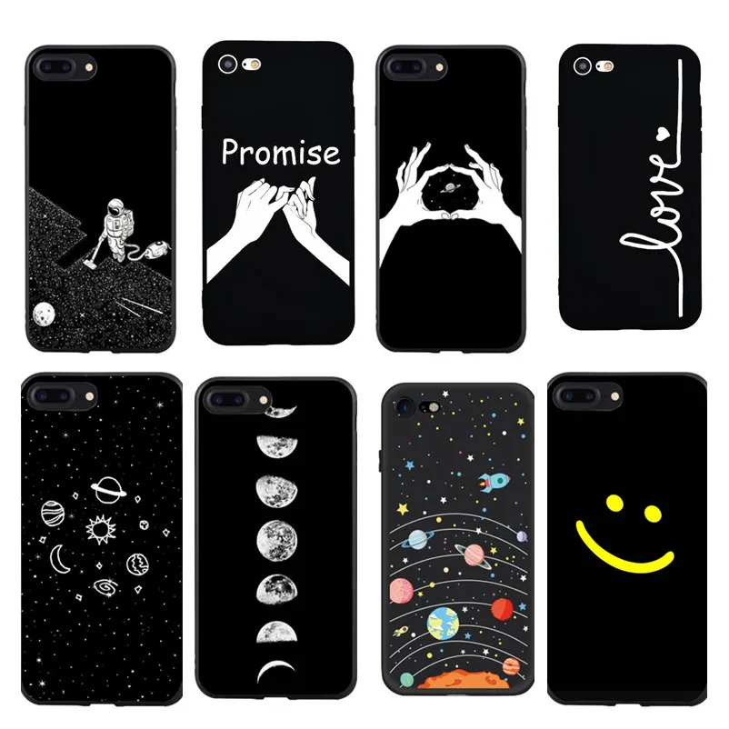 Чехол для телефона Звездная Вселенная iPhone 7 8 Plus X XS 5 5S SE 6 S чехлы Мягкий