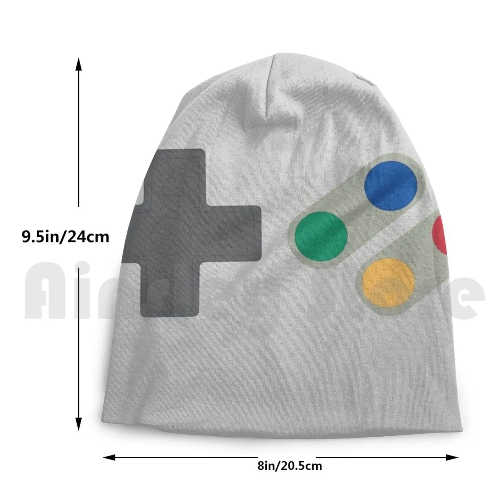 Snes Buttons Beanies Pullover Cap Comfortable Snes Controller Controller Colors Rgb Joystick Joypad Gamer Gaming images - 6