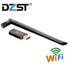 USB WiFi адаптер 1200 Мбитс LAN донгл 2,4 ГГц 5,8 ГГц Беспроводная-AC сетевая карта двухдиапазонная антенна для настольного компьютера MAC OS Liunx Windows