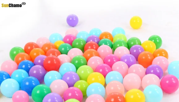 Детский складной бассейн с шариками детская игрушка для сухого песка утолщенный