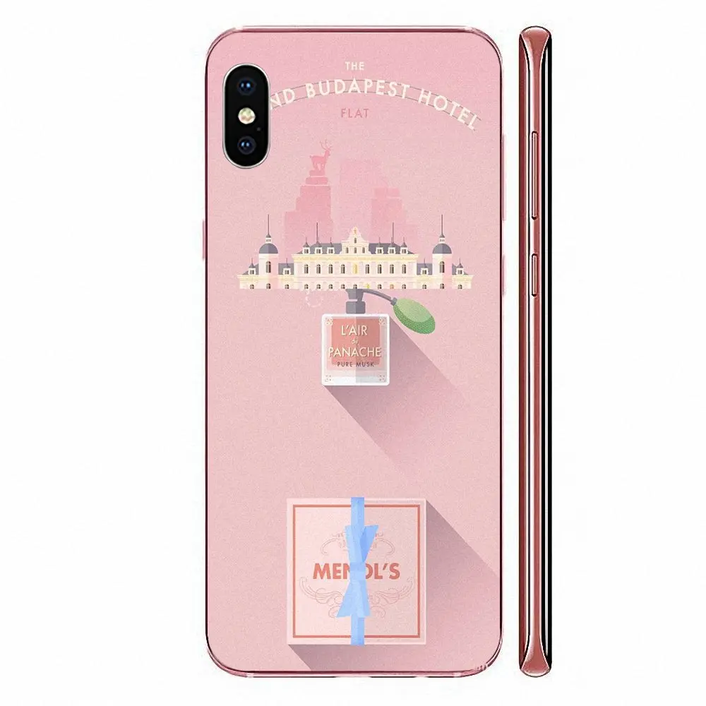 Для iPhone 11 Pro 4 4S 5 5S SE 5C 6 6S 7 8X10 XR XS Plus Max TPU защитные чехлы Grand Budapest Hotel | Мобильные
