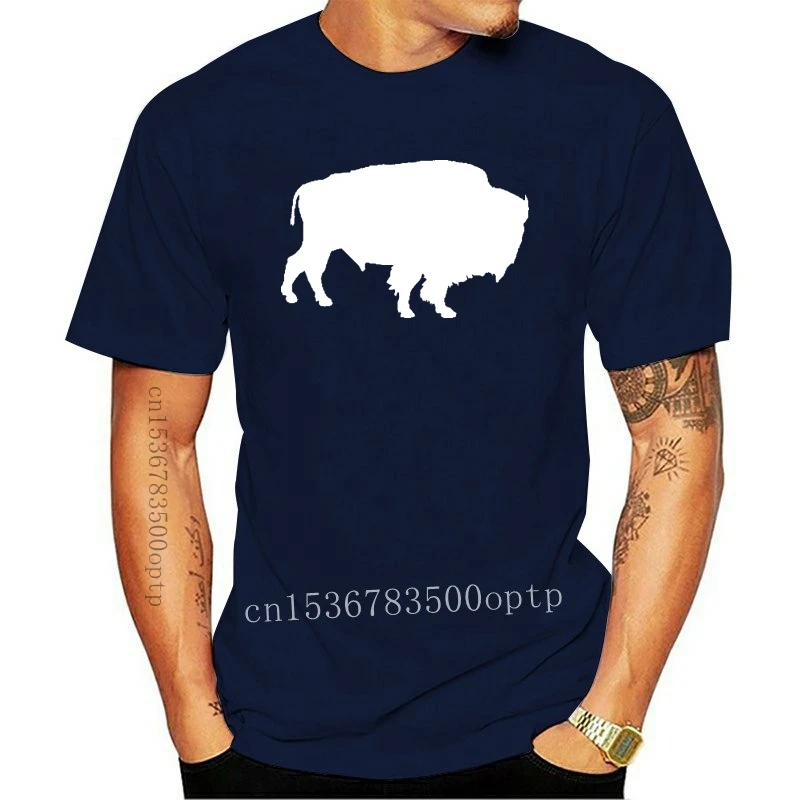 

New Buffalo Silhouette Tee Shirt PICK Size Small-6XL Color