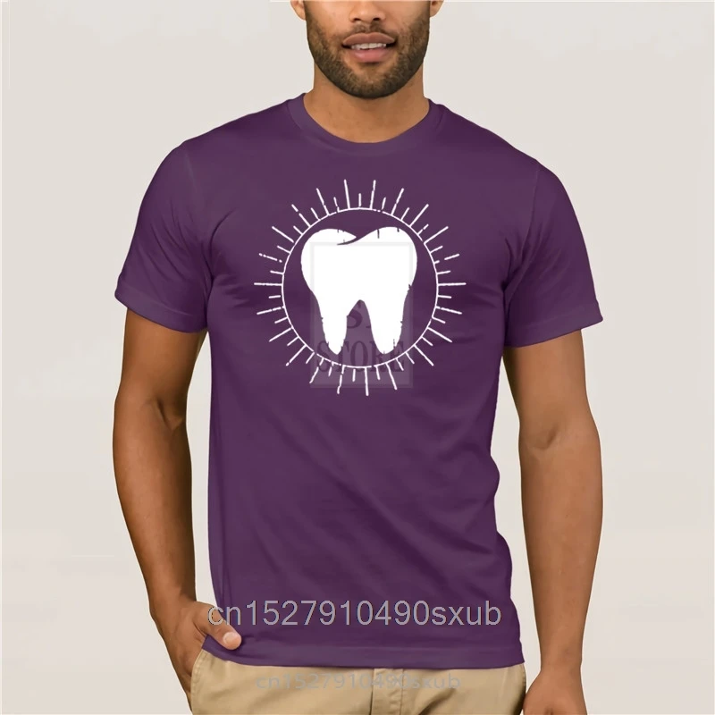 

Fitness Tooth Teeth Dentist t shirt Comfortable Casual Unisex men Print Casual 100% Cotton T-Shirt