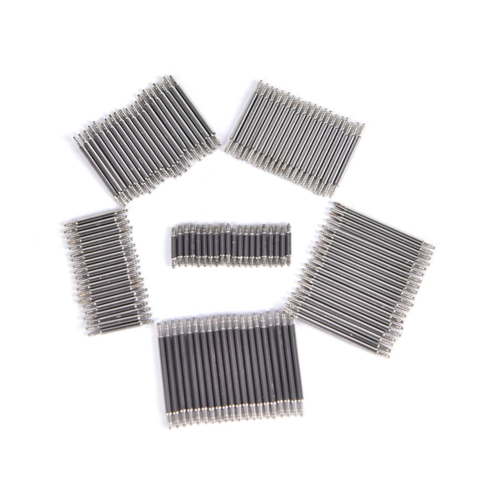 

20pcs Watch Band Spring Bars Strap Link Pins Repair Watchmaker Stainless Steel Tools 8/ 12/16/18/ 20/22mm