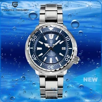 pagani design new ceramic bezel men mechanical wristwatches luxury sapphire glass diving watch stainless automatic watch for men