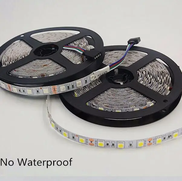 5 м DC24V IP65 водонепроницаемая гибкая светодиодная лента SMD 5050 300led освещение