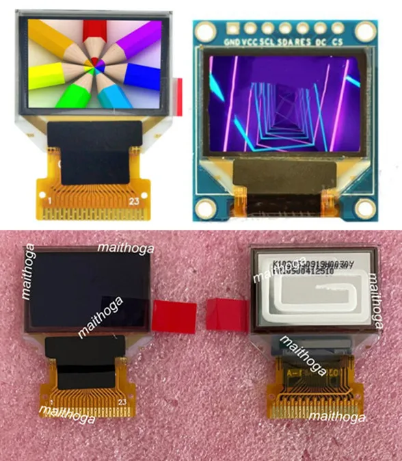 IPS 0 95 дюймовый 23PIN SPI полноцветный PM OLED экран дисплея (плата/без платы) SSD1331 Привод IC