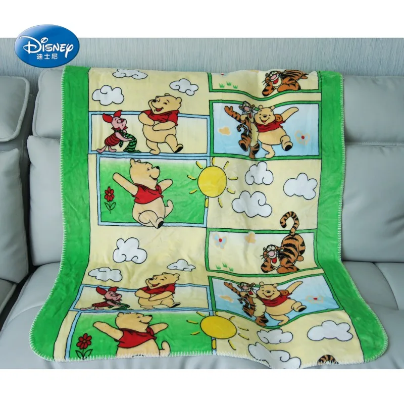 Disney Двухслойное покрывало с Минни Маус Винни кораллового флиса для детских садов