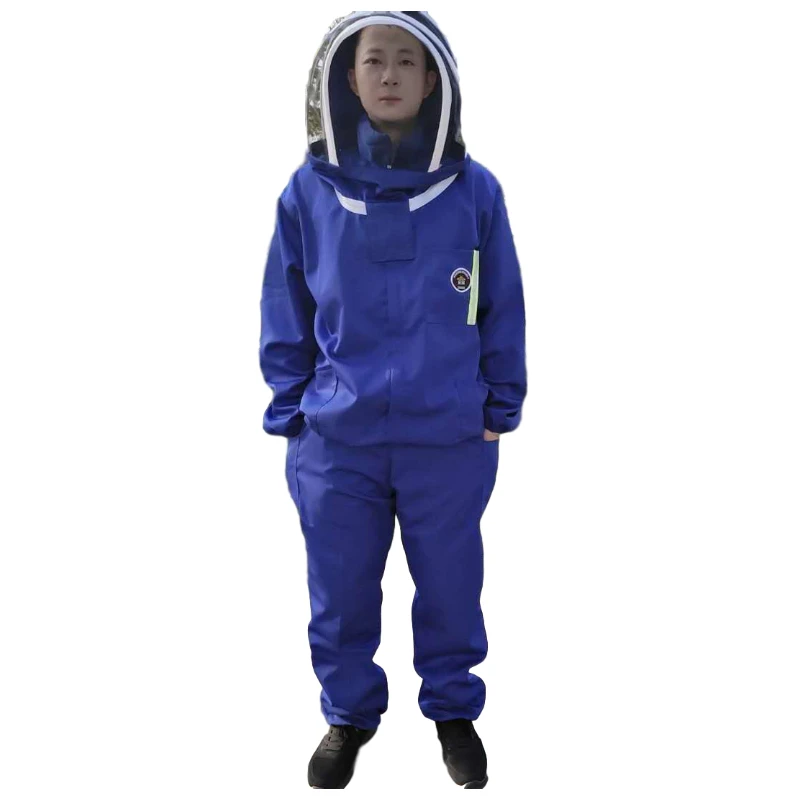 1 Set Beekeeping tools anti bee clothing protective cloth jacket veil blouse head cover full body suit beekeeping equipment | Дом и сад