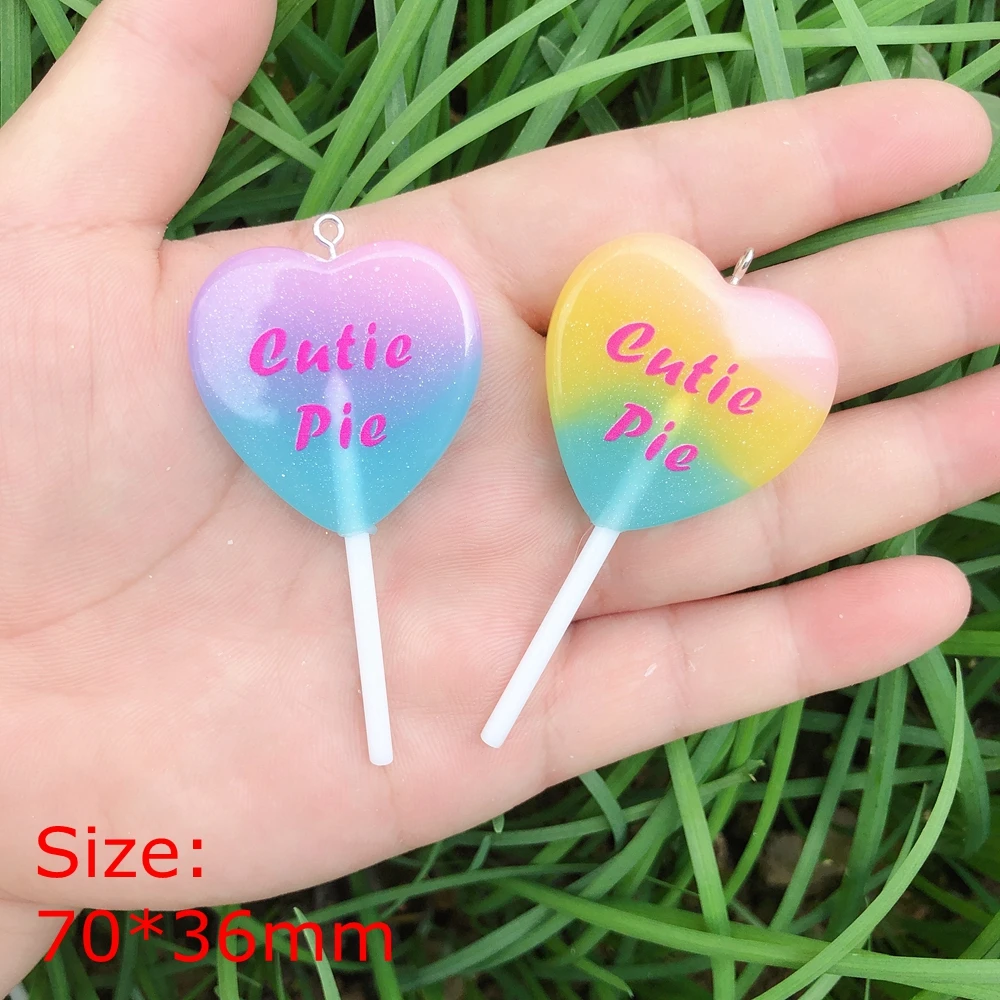 Cutie Pie сердце счастливая звезда леденец подвески для фотографий | Украшения и