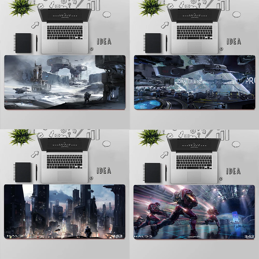 

Игровой коврик для мыши Halo 5 стражи пейзаж, Большой Коврик Для Мыши для ПК, игровой компьютерный коврик для мыши, большой коврик для мыши, ков...