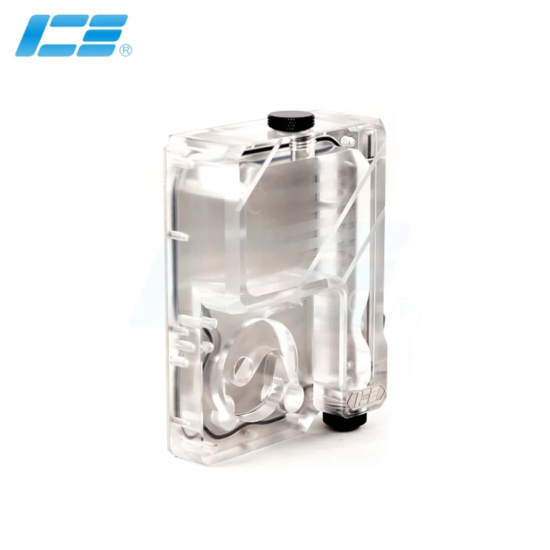 IceMan кулер бак для воды Ncase M1 V4 V5 V6 поддержка установки DDC насос ARGB + 5 V 3PIN прозрачный