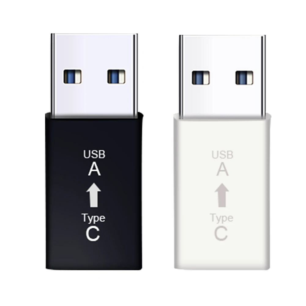 Ascromy Usb 3,0-type c usbc Otg адаптер конвертер type-c для samsung Galaxy S10 S9 Plus Xiaomi huawei One plus Usb c кабель - Цвет: 2PCS