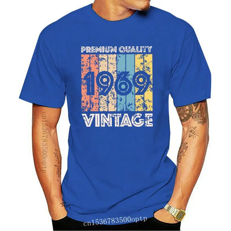 

Футболка мужская винтажная из 100% хлопка, с коротким рукавом и круглым вырезом