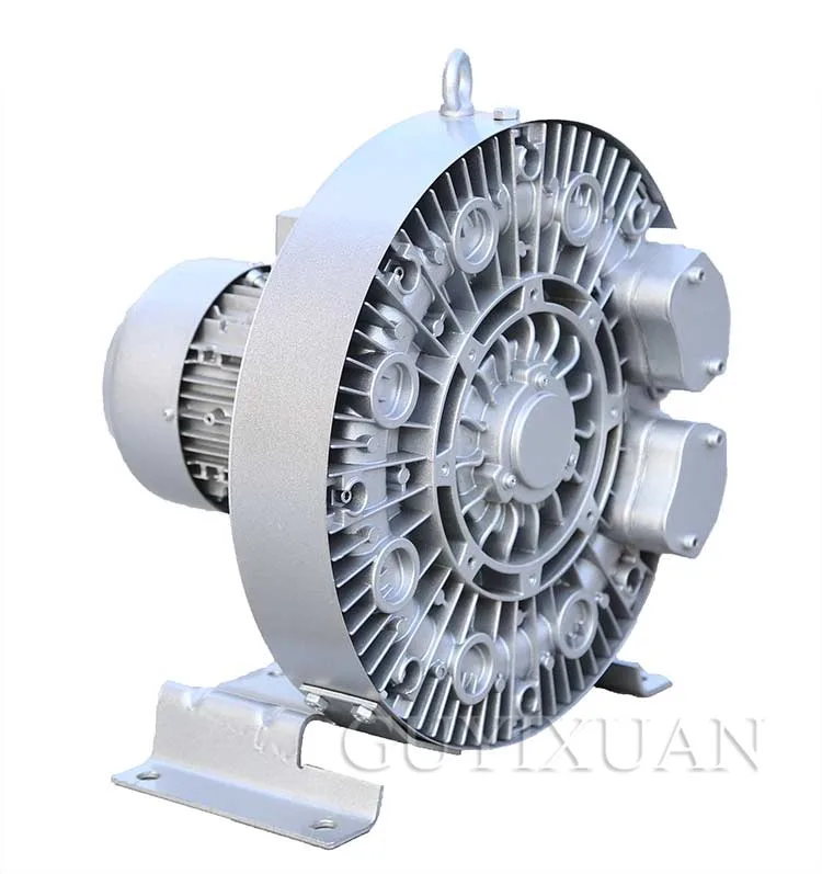 

GUYX Aluminum Alloy Low Noise Environmental Protection Ring High Pressure Air Blower Special For Water Treatment Pipe Fan Device