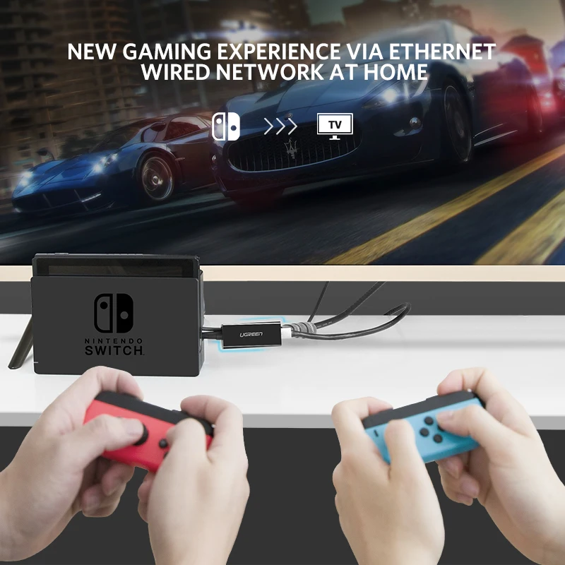 Адаптер UGREEN USB 3 0 Ethernet 2 Сетевая карта к RJ45 Lan для ПК Windows 10 Xiaomi Mi Box 3/S Nintendo Switch