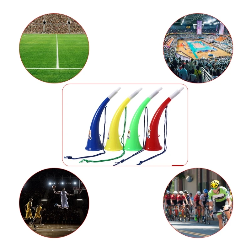 

Football Game Fans Cheerleading Refueling Props Ox Horn Vuvuzela Kid Trumpet Toy