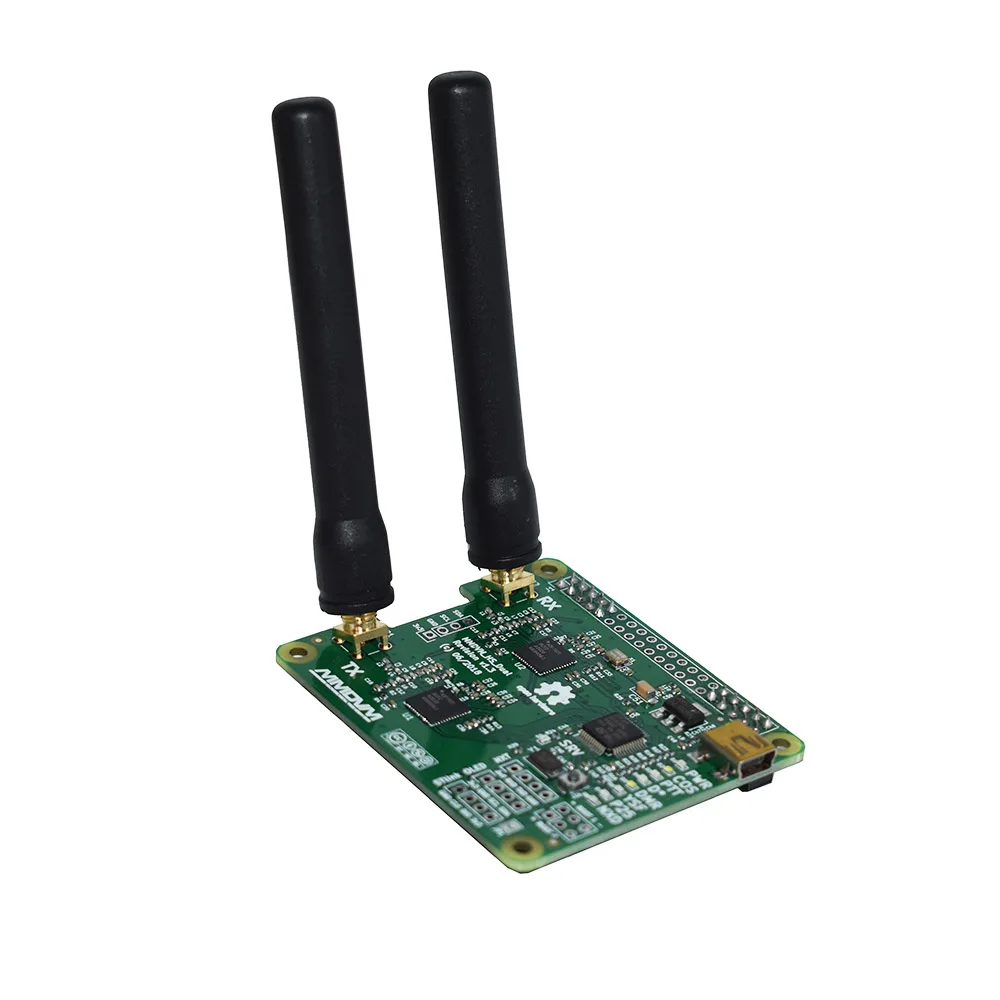 Плата точки доступа V1.3 MMDVM _ hs_dual_hat дуплексный RX TX UHF VHF + антенна Поддержка OLED P25 DMR YSF