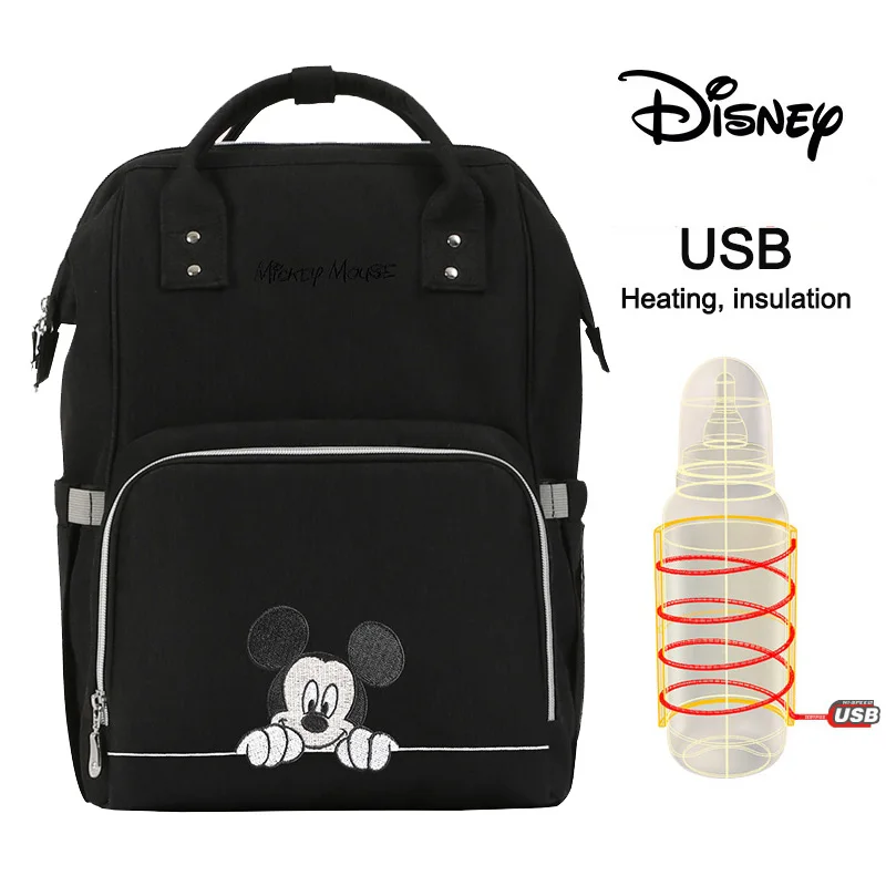 11 Disney Mommy Пеленки сумки мать большой емкости путешествия рюкзак для подгузников анти-потеря молнии ребенка кормящих Дисней сумки дропшиппинг - Цвет: 11