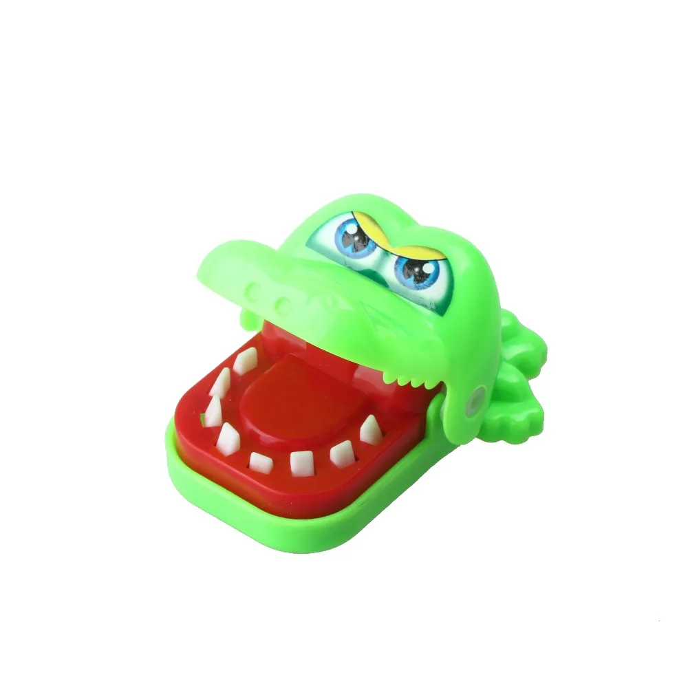 Green Bar Crocodile Бар крокодил стоматолога дети Те трюк король-размер укусы Семейные игры кляп игрушки для детей FSWOB - Цвет: Green Bar Crocodile