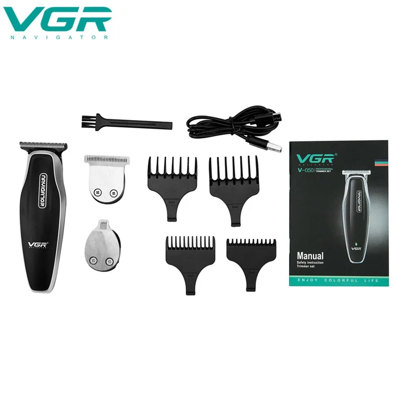 

Electric hair clipper multifunctional hair clipper carving 3 cutter head USB rechargeable hair cutting machine