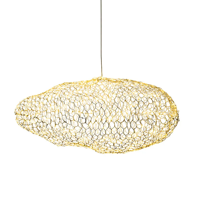 Люстра с сетчатым покрытием украшение для ресторана бара кофейни спальни