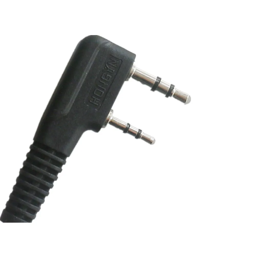 2 Pin тайная акустическая Воздушная трубка микрофон наушники вкладыши гарнитура