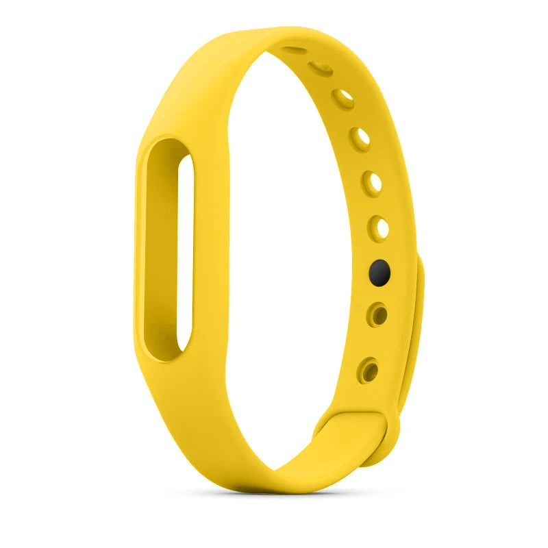 yellow Умный Браслет ремешок для mi band 2 Сменный ремень силиконовый браслет mi Band 2 для Xiao mi аксессуары на xio mi band2 - Цвет: yellow