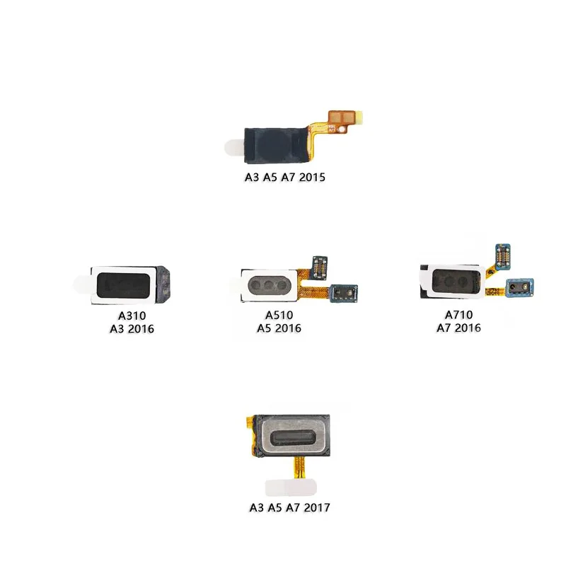 

3pcs Original Phone Top Earpiece Ear Speaker For Samsung A3 A5 A7 Sound Receiver Flex Cable