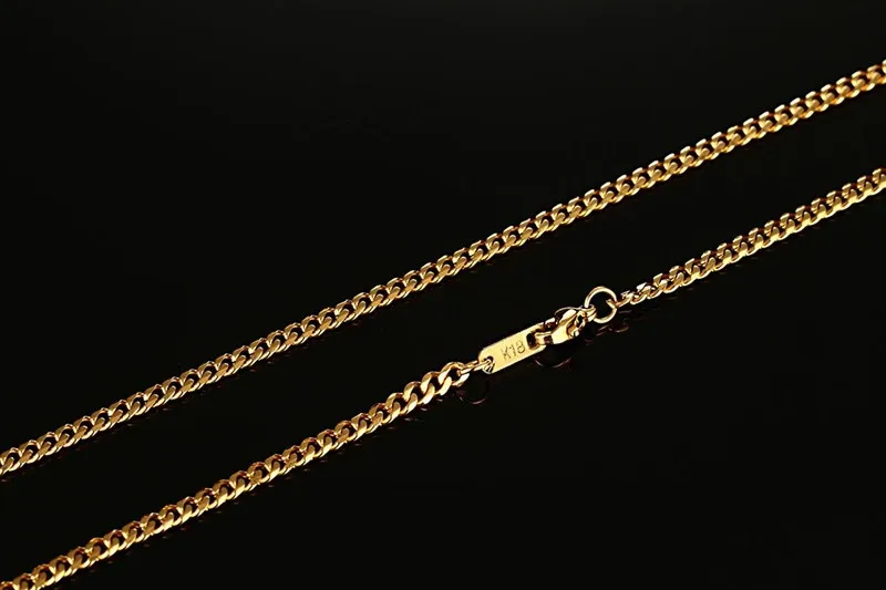 Meaeguet Золотая змея/коробка/Висячие/панцирные/плоские/крученые ожерелья с штампом для мужчин и женщин цепочка из нержавеющей стали 24 дюйма
