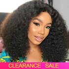 Монгольский афро кудрявый парик 180 плотность кружева передние человеческие волосы парики T часть прозрачные фронтальные бразильские кудрявые человеческие волосы парики