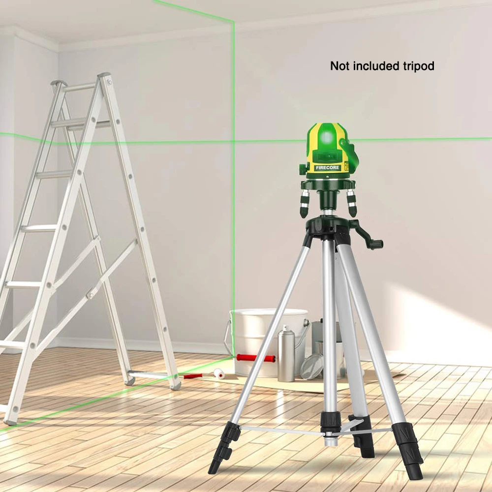 Лазерный уровень FIRECORE самовыравнивающийся 5 линейный литиевый аккумулятор