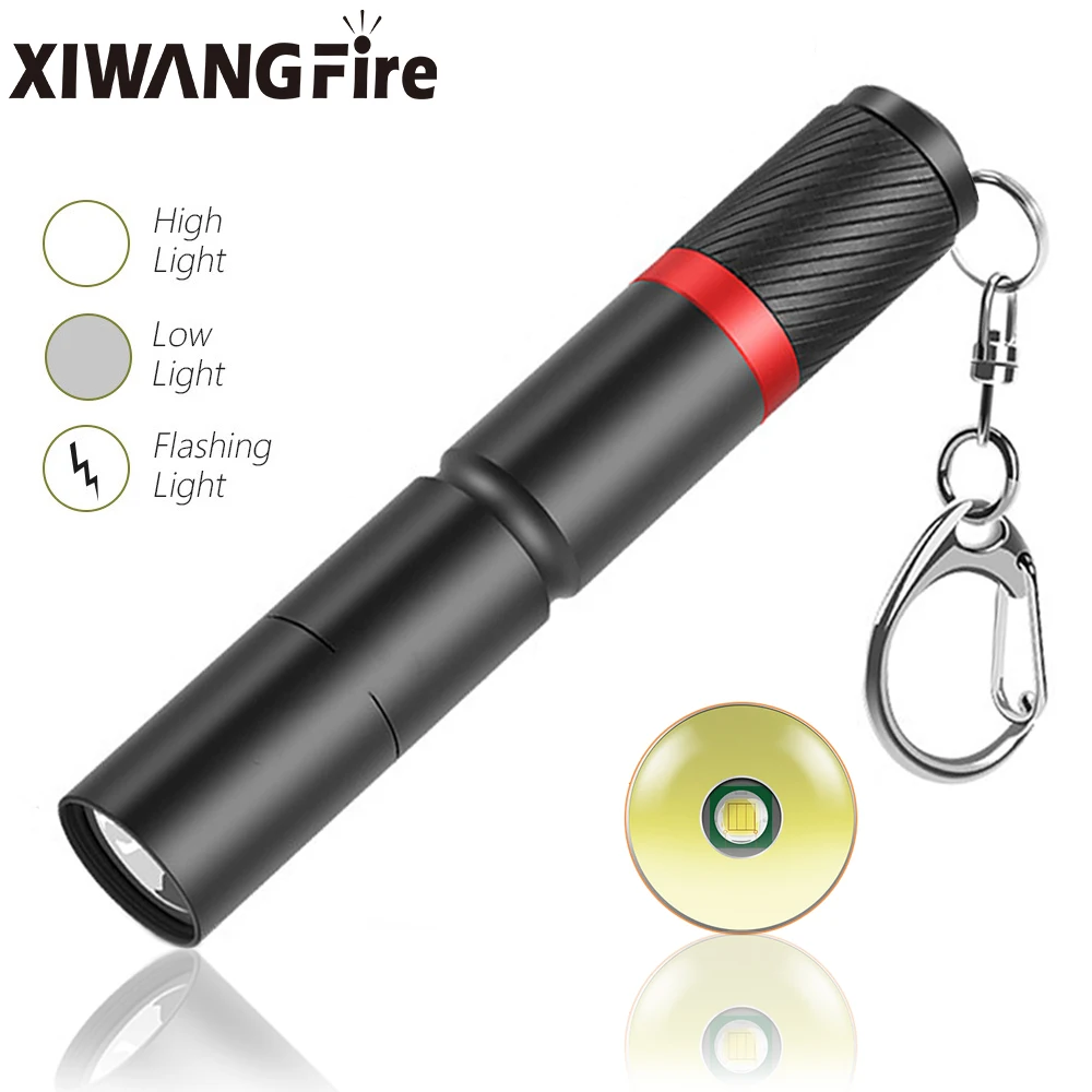 

Ultra small LED Flashlight With premium XPE lamp beads IP67 waterproof Pen light Portable light For emergency, camping, outdoor