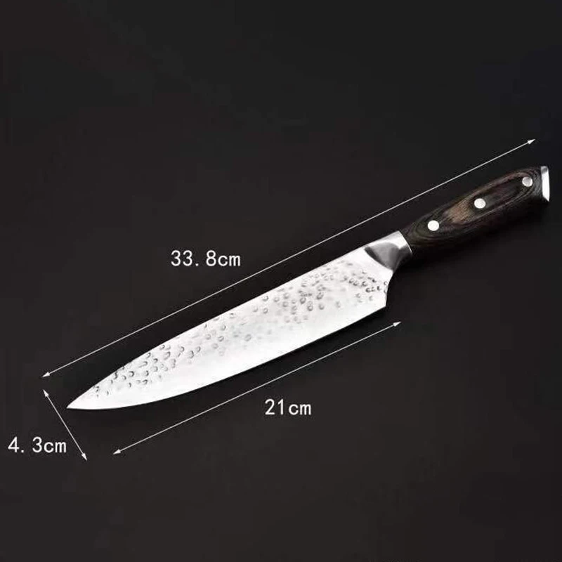 Кухонный нож Gife Box Chef 7CR17 японский из нержавеющей стали 5 дюймов 8 для резки мяса