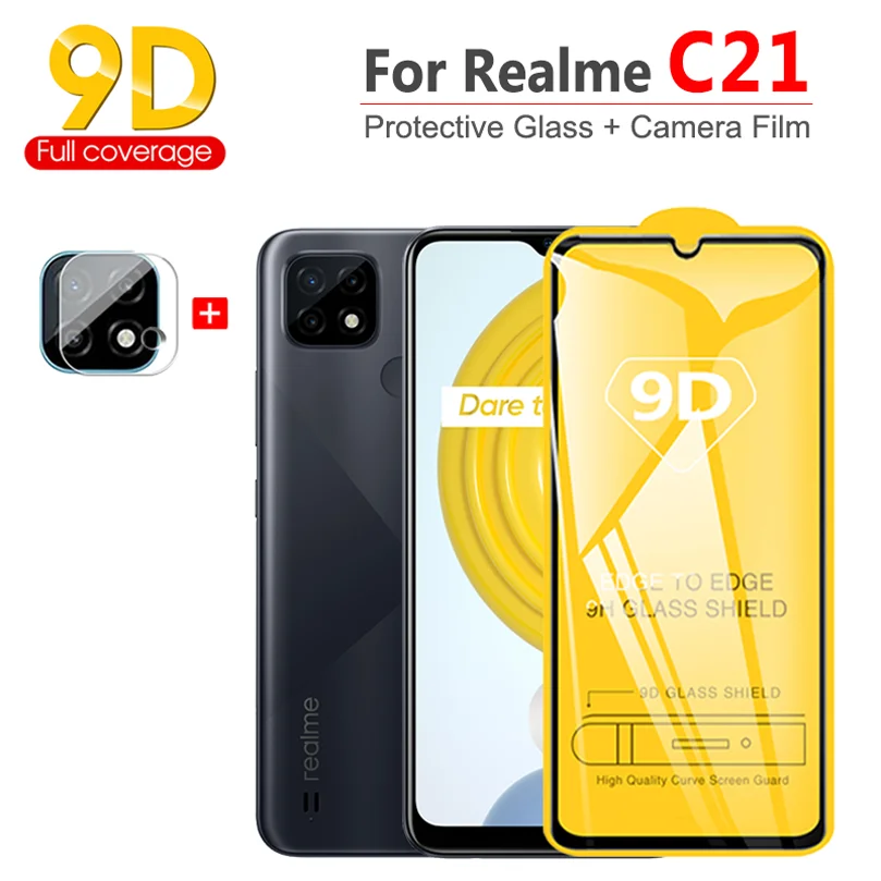 

Pelicula,Glass For Realme C21 GT Neo 2 Screen Protector Realme 8/7 5G 8 Pro Camera Film+Tempered Glass Realmi 8i 8S Realmec21 2T