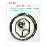 free shippingautomotive air conditioning compressor seal kit for 10pa 15c 17c compressor oil sealrubber o ring seal