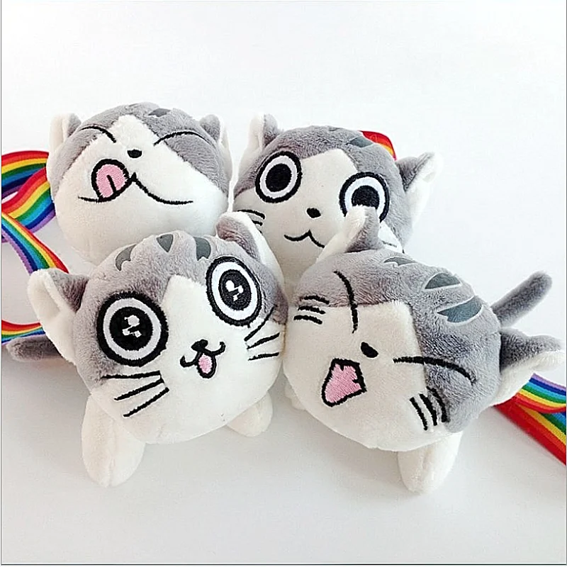 Новинка Janpan Cat Аниме Chi's Sweet Home 10 см брелок игрушки плюшевый Кот чучело животные маленькие кулоны-куклы подарок плюшевые игрушки