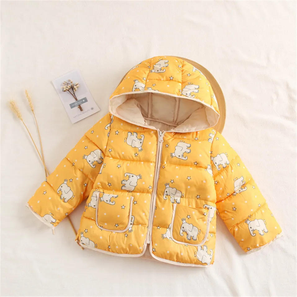 

Kids Winter Coat for Baby Girls Super Keep Warm Casual Hooded Coat Baby Clothing Outwear Children Parka Jacket Snowsuit New