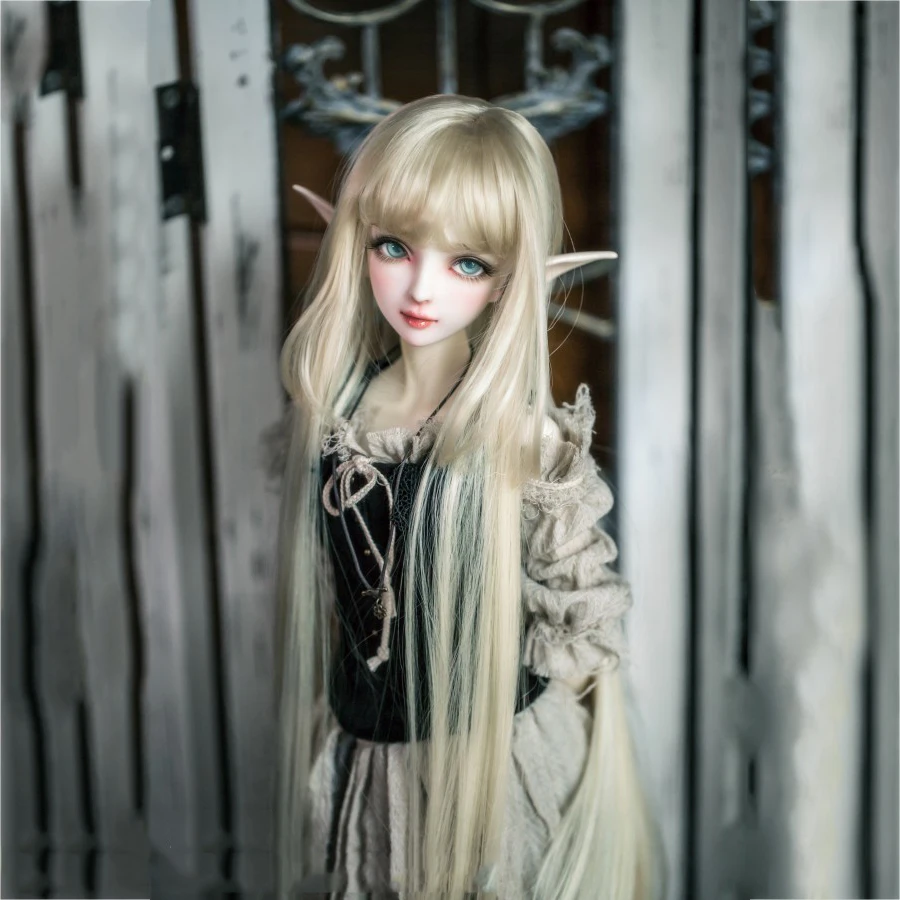 Bybrana хорошее качество термостойкие синтетические волосы красивые прямые парики