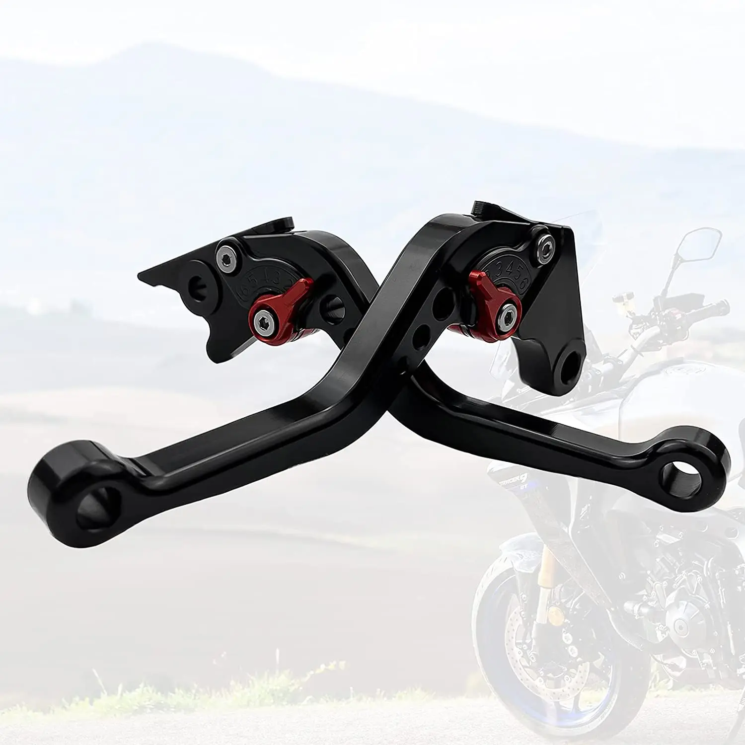 

CNC Aluminum Motorcycle Brake Clutch Levers Short Adjustment Levers for Suzuki GSXR600 GSXR750 2006-2020 GSXR1000 2009-2020