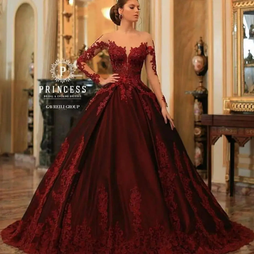 Вечернее торжественное платье Abendkleider Vestido Longo Festa Robe De Soiree, бальное платье с длинными рукавами, арабские вечерние платья