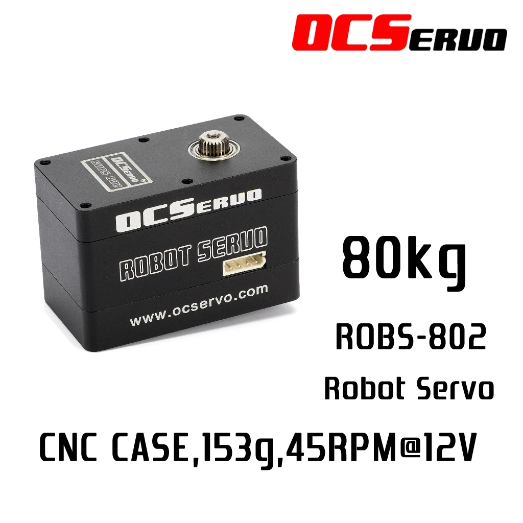 80 кг. См Крутящий момент 153g UART робот-автобус Servo ROBS-802 для робота DIY 485 сервопривод серийный сервопривод