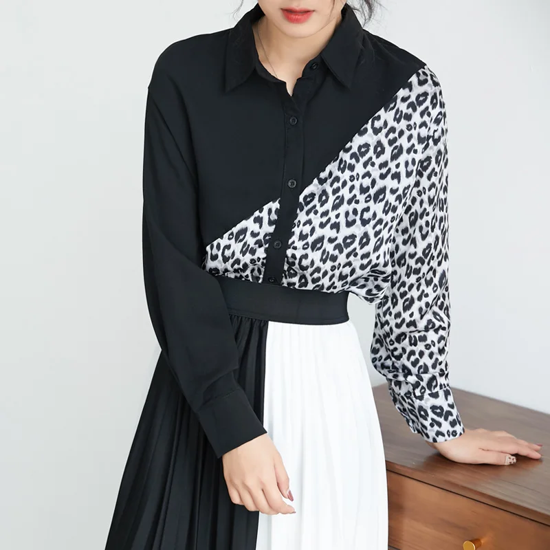 Женские повседневные красивые Топы F9551 корейская модная одежда на осень и зиму