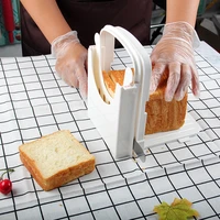 1pc professional bread loaf toast cutter slicer slicing cutting guide mold maker kitchen tool practical bread cutter