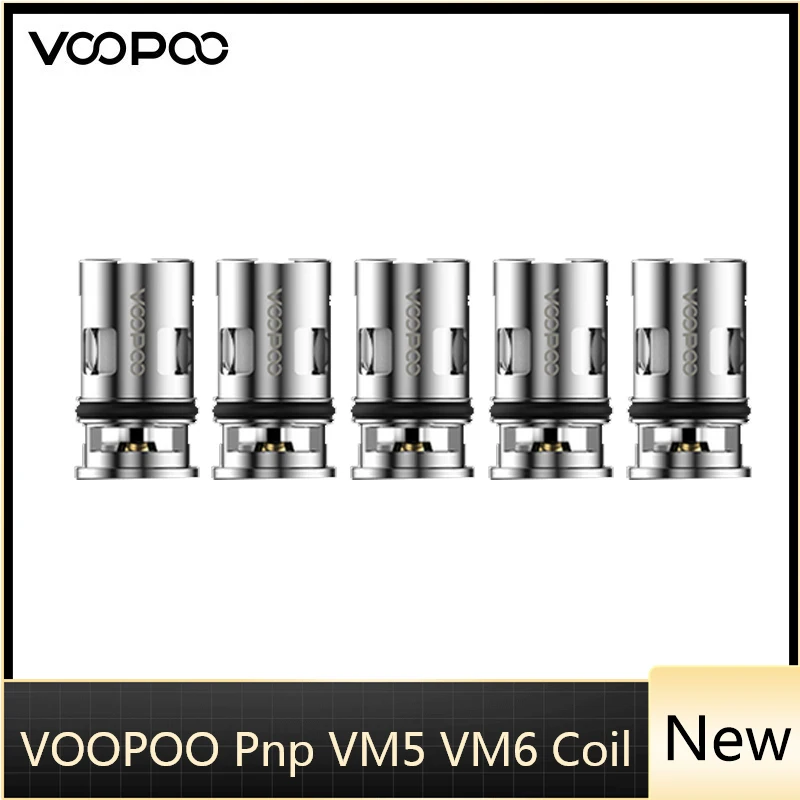 

5-15pcs VOOPOO Pnp VM5 Mesh 0.2ohm PnP VM6 Mesh Coil 0.15ohm PnP-VM5 Head Vaporizer For E Cig Voopoo ARGUS GT Drag X Drag S Vape