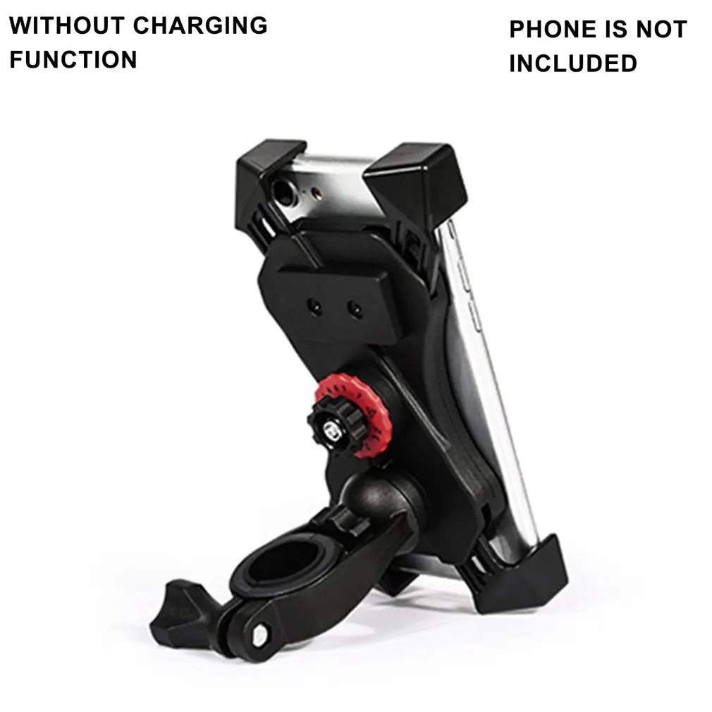 

Bike Phone Holder Motorcycle Phone Mount Motorcycle Handlebar Cell Phone Clamp Scooter Phone Clip For 4.0-6.5 Inches Cellphone