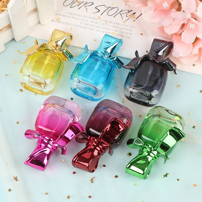 

1Pc Refillable Bottle Scent Case 15Ml Glass Empty Perfume Bottles Spray Atomizer Makeup Tool 6 Colors