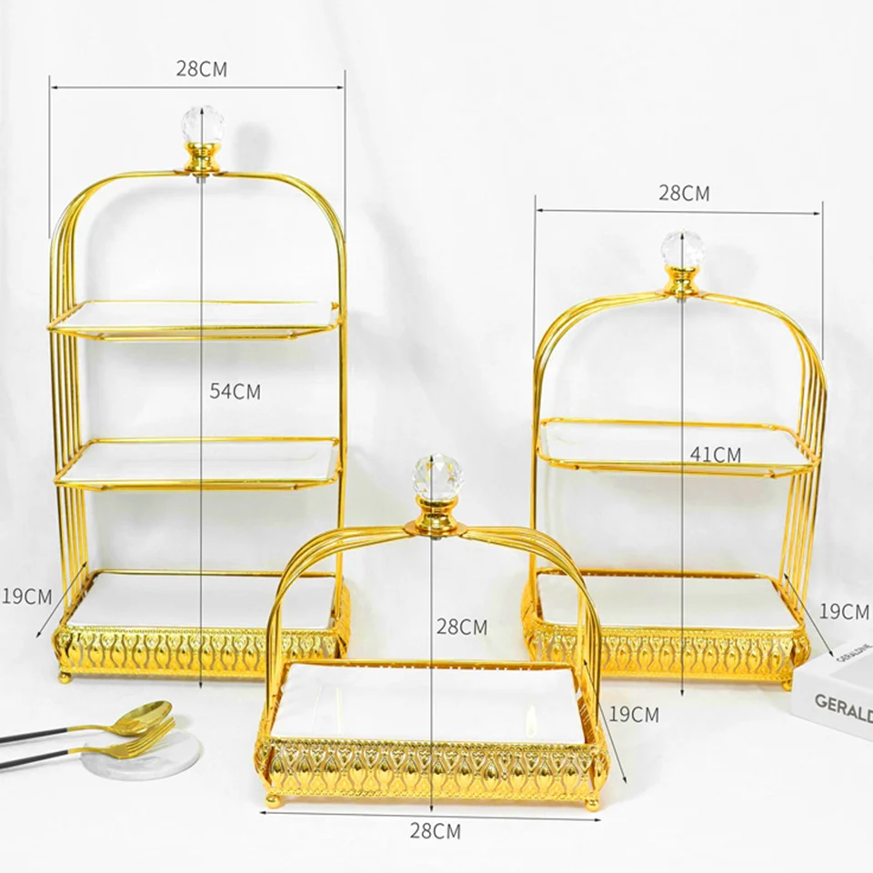 Transhome квадратная клетка Европейская подставка для тортов десертов поднос торта