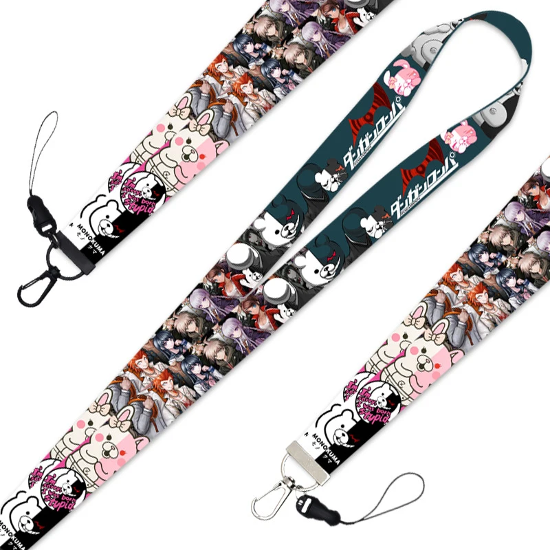 Аниме данганронпа Монокума Хината Хаджиме икусаба Мукуро ремешок на шею и