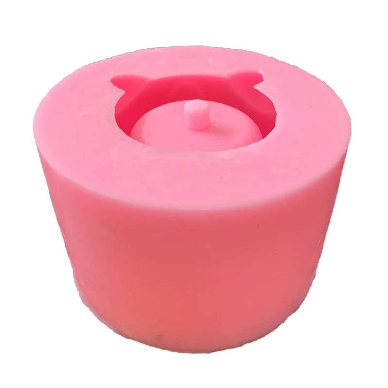 

Со смайлами из цветочного горшка силиконовые формы для эпоксидной смолы бетон глиняный сочные ящик для комнатных растений, подсвечник